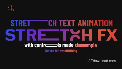Text Animation Elements template preview