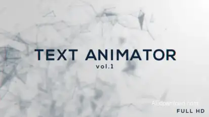 Text Animator vol.1 Video Displays template preview
