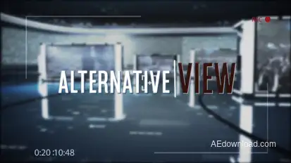 The Alternative View (Documentary Broadcast) Video Displays template preview