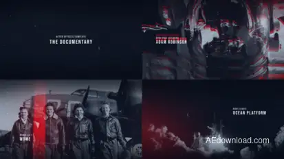 The Documentary - History 4k Video Displays template preview