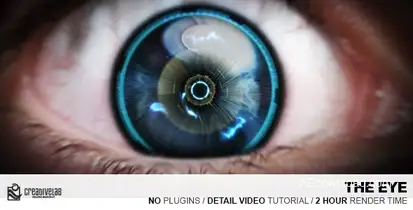 The Eye Logo Stings template preview