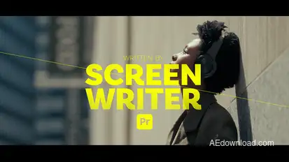 The Line Opening Titles for Premiere Pro Premiere Pro template preview