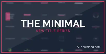 The Minimal Video Displays template preview