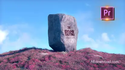 The Rock Opener PRO Premiere Pro template preview