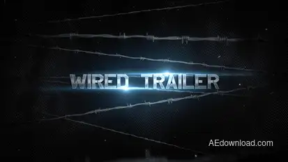 The Wired Trailer Video Displays template preview