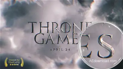 Throne Games Titles Video Displays template preview