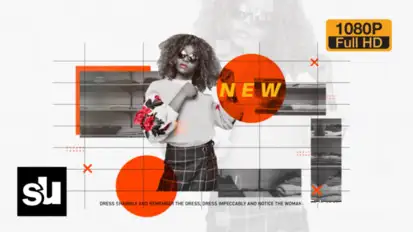 Through Glass Video Displays template preview