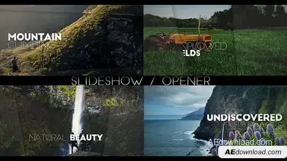 Time for Adventures Video Displays template preview