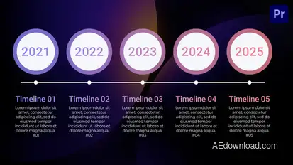 Timeline | MOGRT Premiere Pro template preview