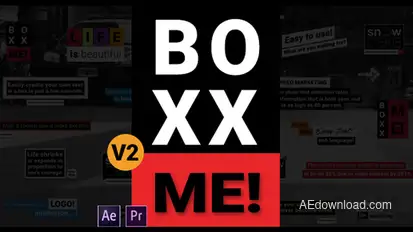 Titles And Lower Thirds Video Displays template preview