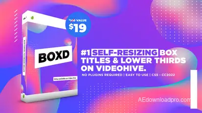 Titles Video Displays template preview