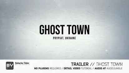 Trailer // Ghost Town Video Displays template preview