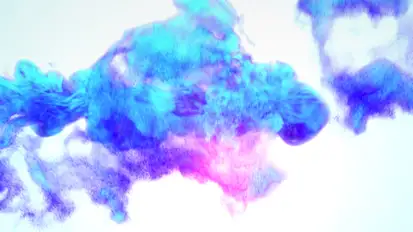 Trailing Particles Logo Reveal Video Displays template preview