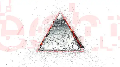 Transformed Glitch Logo 3 Video Displays template preview