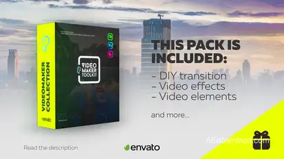 Transition Maker V1.1 Video Displays template preview
