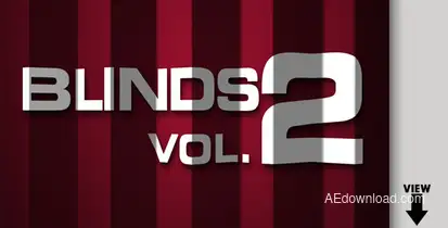 Transitions Pack - Blinds Vol. 2 Video Displays template preview