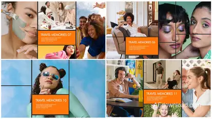 Travel Memories Premiere Pro Premiere Pro template preview