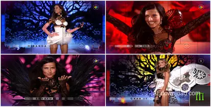 Trendy Fashion Video Displays template preview