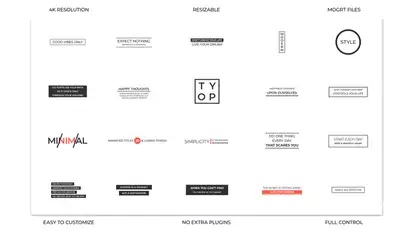 Typo Video Displays template preview