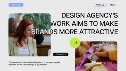 Typography Agency Promo Premiere Pro template preview