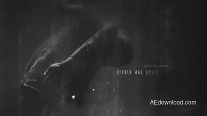 Under Darkness - Main Title Video Displays template preview