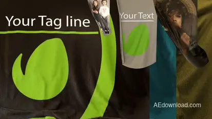 Unfolding Banners Video Displays template preview