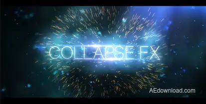 Universe Titles Video Displays template preview