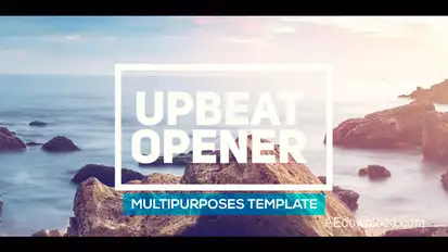 Upbeat Opener Video Displays template preview