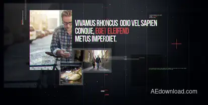 Urban - Broadcast Pack Video Displays template preview