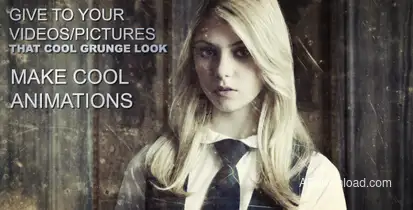 Urban Explorer - Grunge Animations Video Displays template preview