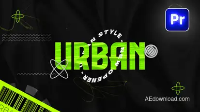 Urban Opener - 4k Premiere Pro template preview