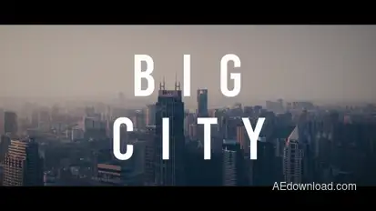 Urban Opener - Urban Intro Video Displays template preview