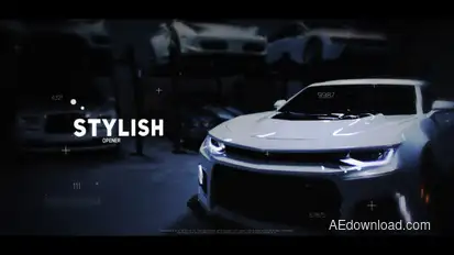 Urban Slideshow Video Displays template preview