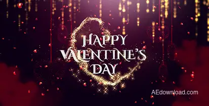 Valentine Video Displays template preview