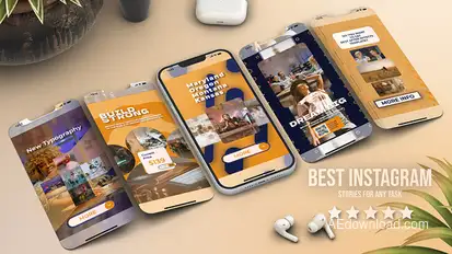 Vertical Sliders Carousel Product Promo template preview