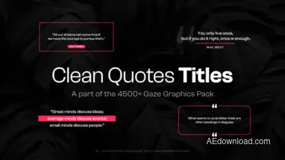 15 Clean Quotes Text Titles Titles template preview