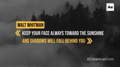 16 Corporate Quotes Titles /Ae Titles template preview