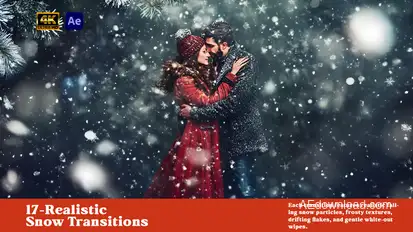 17 Realistic Snow Transition Elements template preview