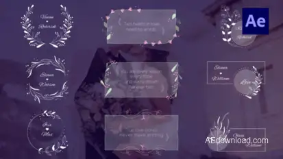 18 Wedding Titles Titles template preview