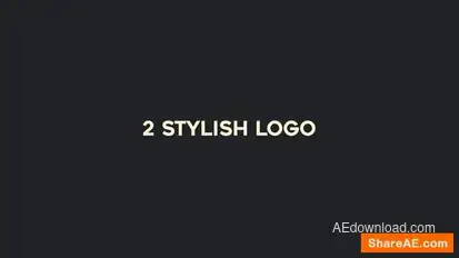 2 Stylish Logo Logo Stings template preview