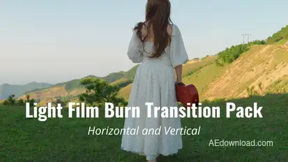 20 Light Film Burn Transition broadcast-packages template preview