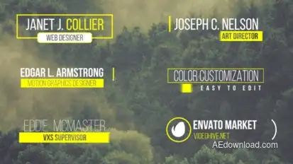 20 Minimal Titles Titles template preview