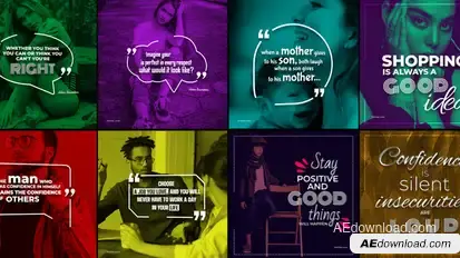 20 Qoutes Titles Instagram Pack 2 Titles template preview