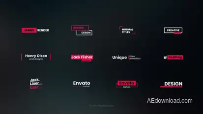 20 Simple Titles Titles template preview