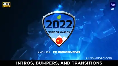 2026 Milano Cortina Winter Games - Intros, Bumpers, & Transitions broadcast-packages template preview