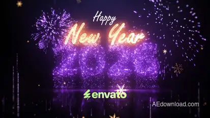 2026 New Year Celebration Opener Openers template preview