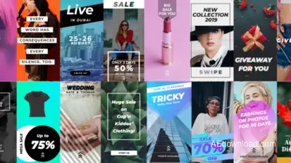 21 Instagram Stories Product Promo template preview
