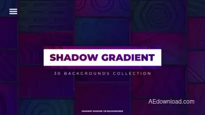 30 Shadow Gradient Backgrounds Elements template preview