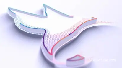 3D Clean Logo Reveal Logo Stings template preview