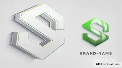 3D Elegant Logo Logo Stings template preview